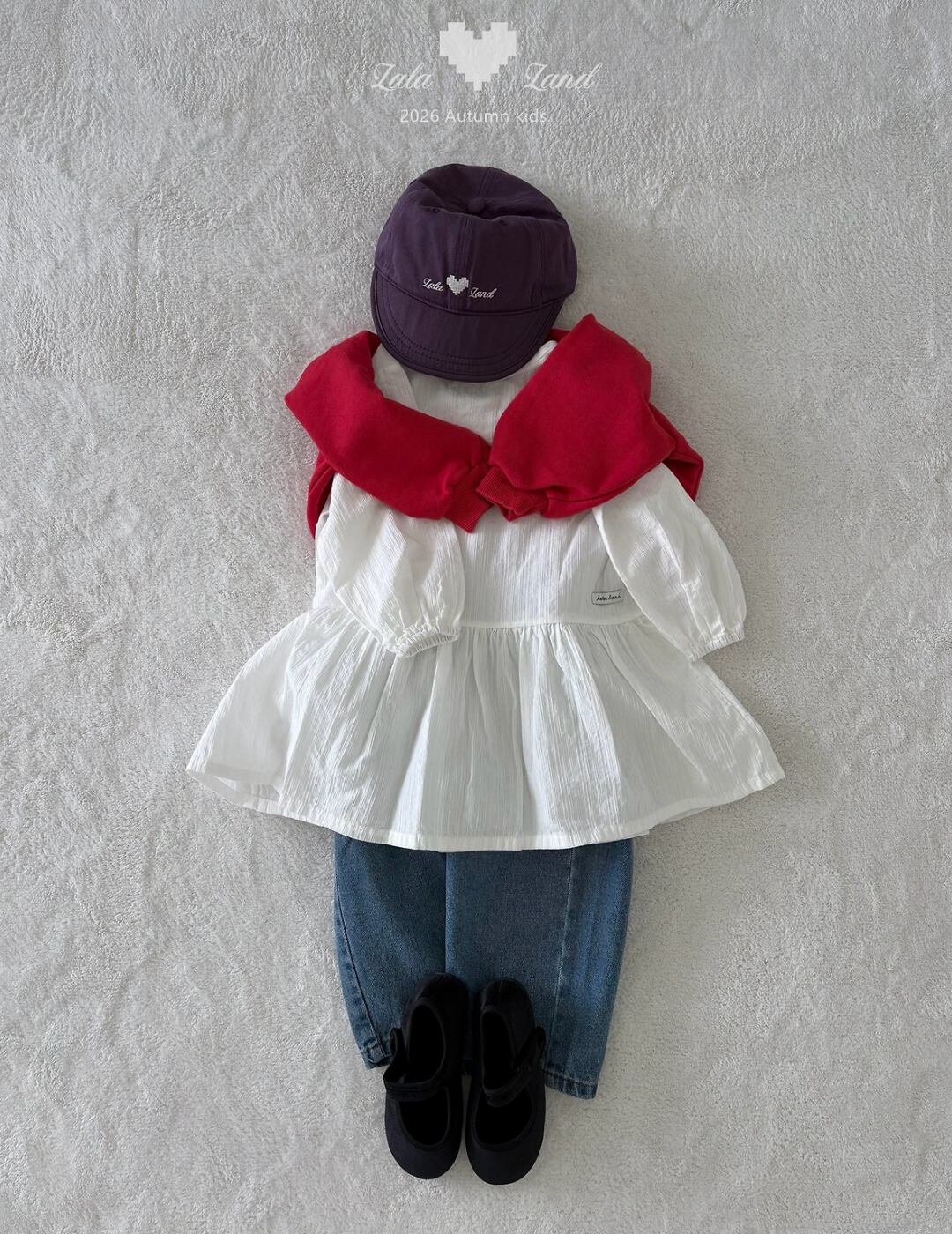 送料無料【予約】/ kidsブルーミングロングワンピース /lalaland