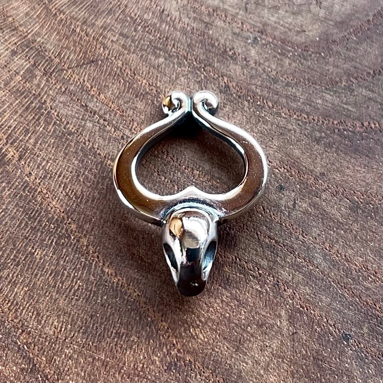 ヴァイキング オーディン ペンダント［シルバー925］鹿革紐付