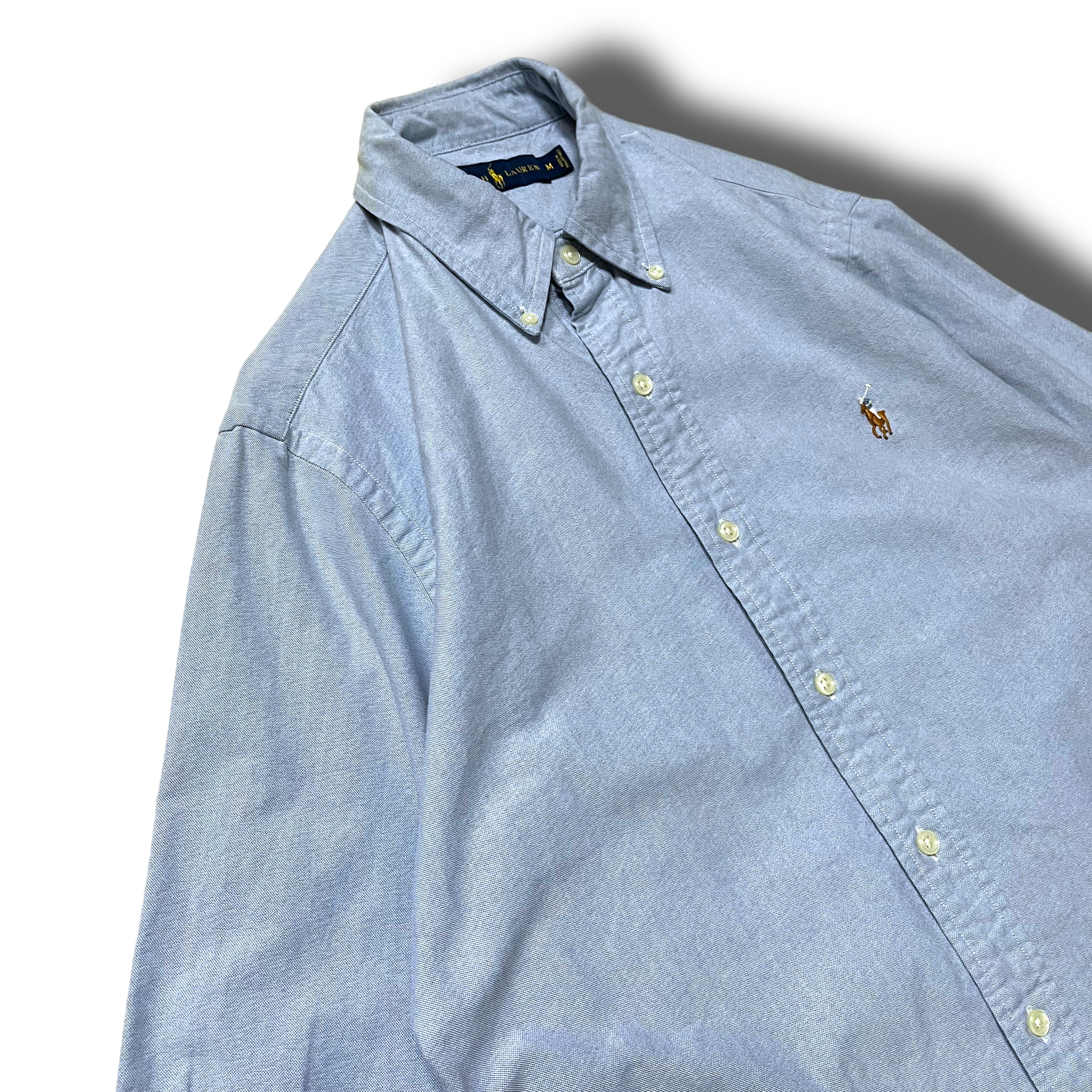 【Ralph Lauren】オックスフォードボタンダウンシャツ サックス