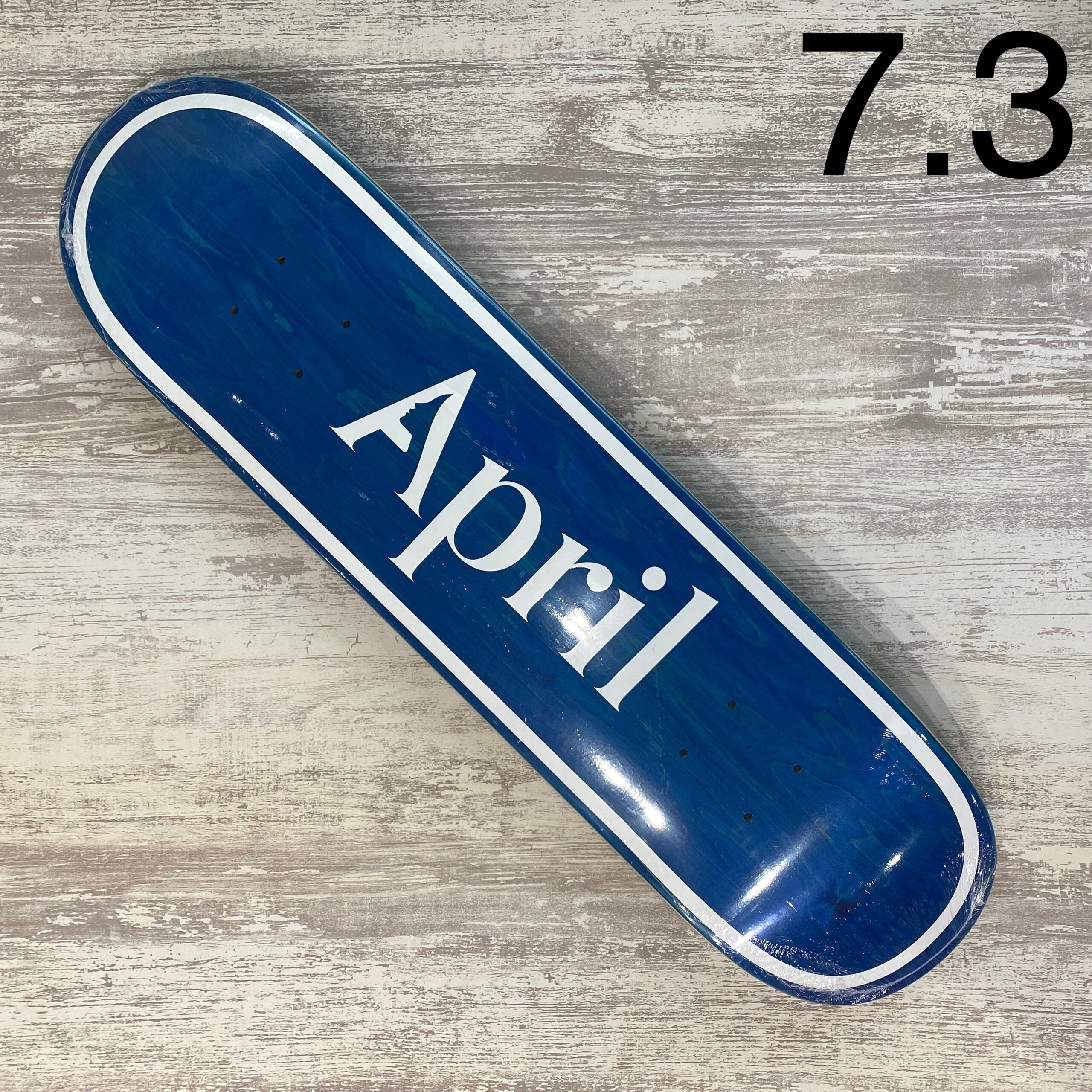 【APRIL】OG LOGO BLUE 7.3inch