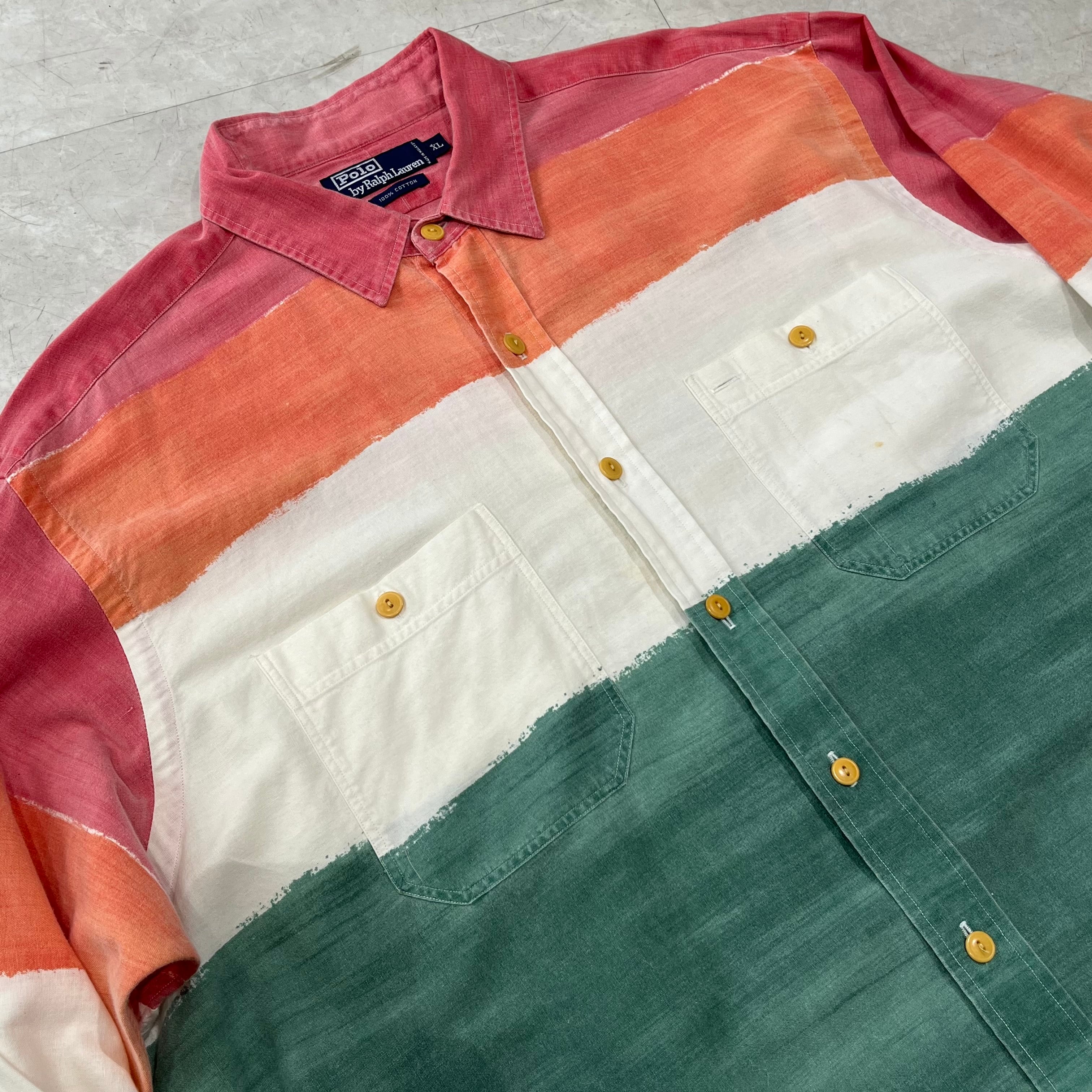90s Polo by Ralph Lauren Surf Cast L/S Shirt 90年代 ラルフローレン