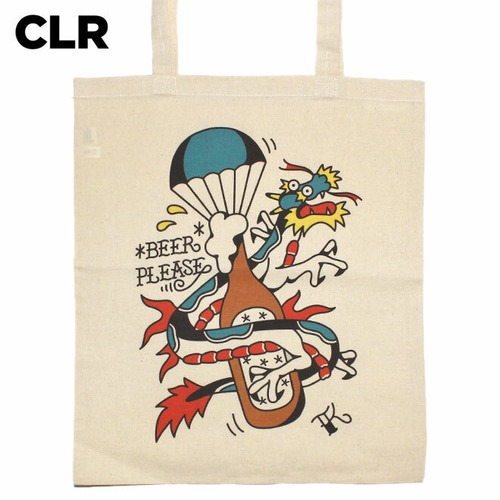 【セール】 シーエルアール トートバッグ エコバッグ メンズ レディース CLR カジュアル コットン A3 TAK-TB-002