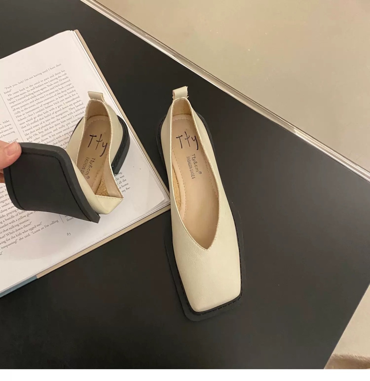 アーバンスクエアシューズ 6color A0417 - 19