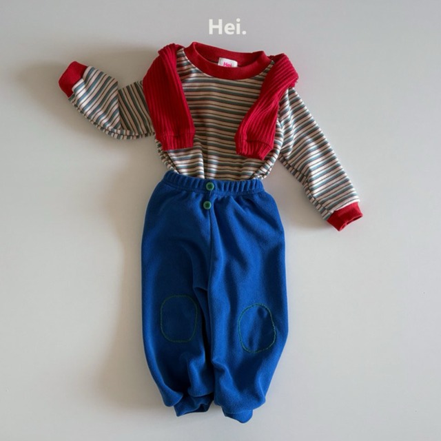 《予約》Hei. ¨ color blocking single-breasted T