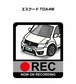 スズキ エスクード TDA4W ボディ25色設定 ドラレコRECステッカー
