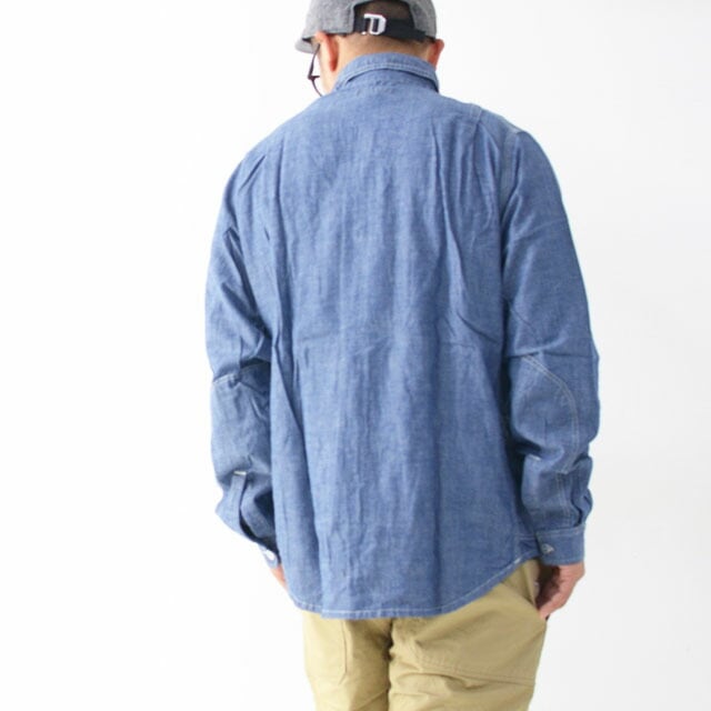 SASSAFRAS / ササフラス | GARDENER SHIRT ガーデナーシャツ | M | ブラウン | メンズトップス