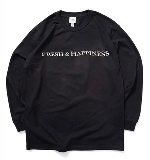 TOMATO&POTATO 「F&H feat SNPZ」L/S TEE BLACK