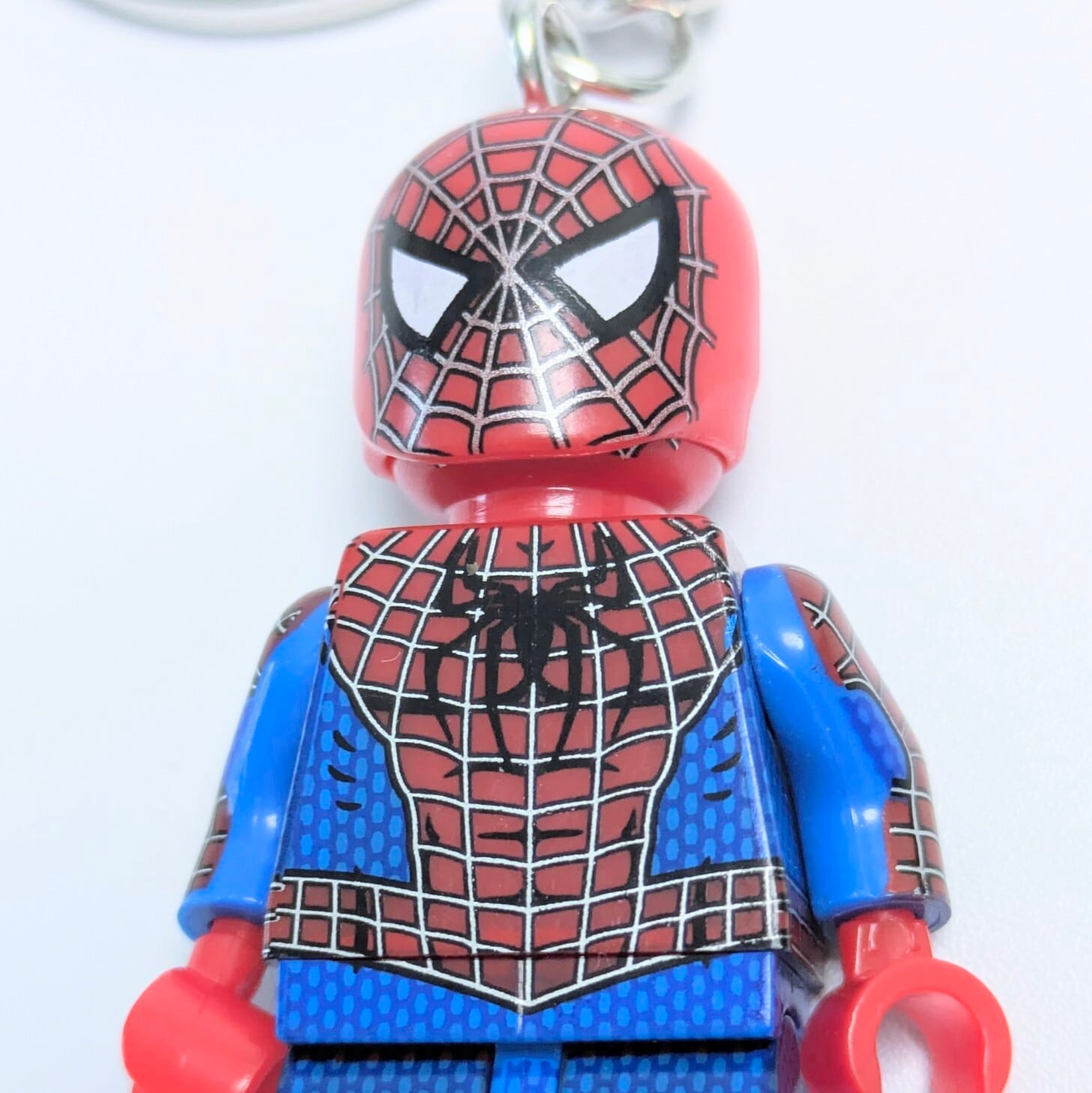 ♧ ☆ブロックフィギュアキーホルダー☆【 Spider-Man