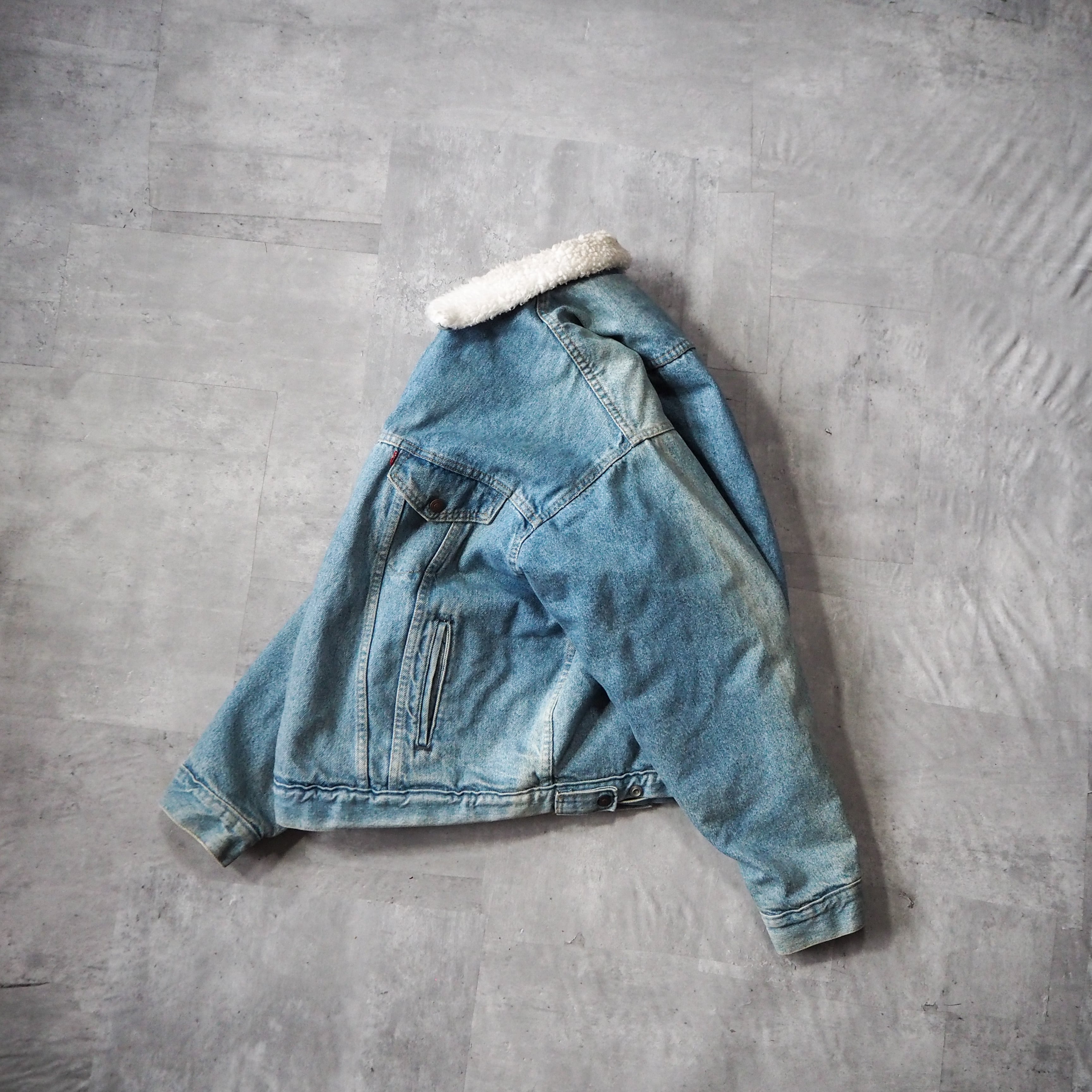 80s “Levi's 70609” denim boa jacket XL made in USA 80年代 80s “Levi's 70609” denim boa jacket XL made in USA 80年代