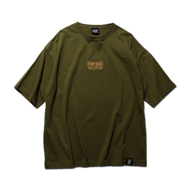 【STAY DUDE COLLECTIVE】5th Anniversary Logo SS Tee (CITY GREEN)