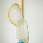 Caspian Sea 03 - アゲートヒーリングチャイム / Agate Sun Catcher Wind Chime 548