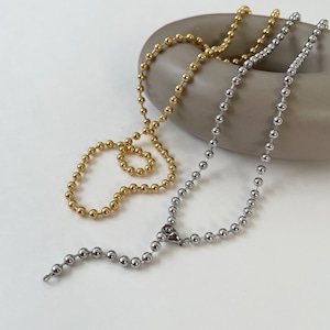 ball chain necklace