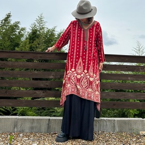 エスニックデザインチュニック