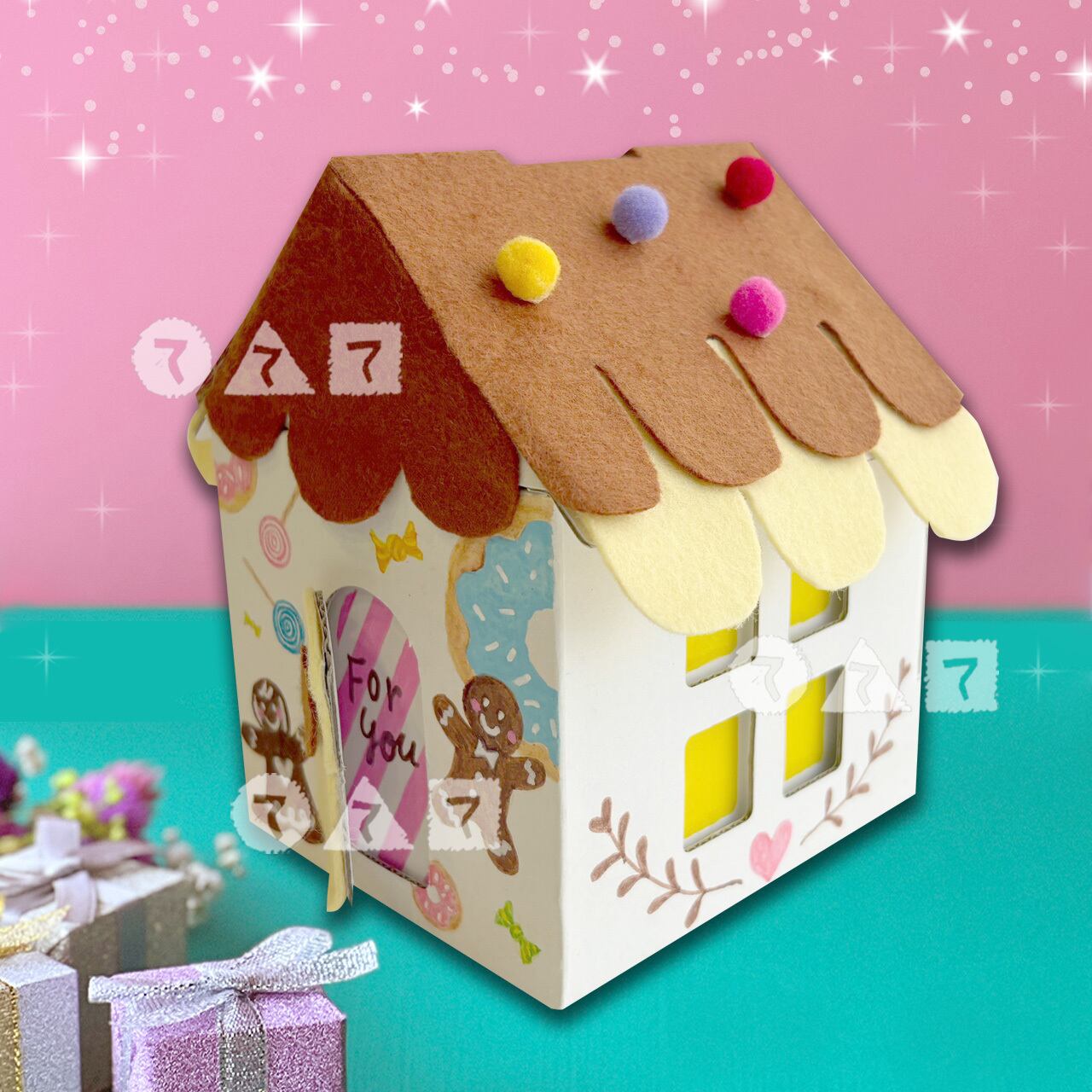 お菓子のおうちのギフトボックス（10人分） | てづくりショップ ててて