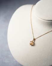 黄金色の雫(シトリン) necklace