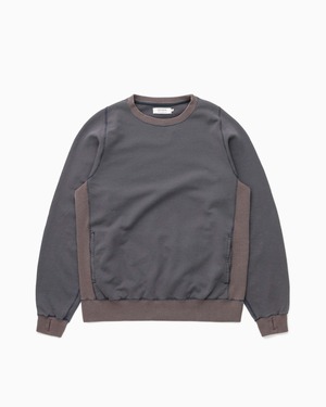 [Khakis] Khakis nonnative DWELLER CREW PULLOVER COTTON SWEAT Navy 正規品 韓国ブランド 韓国ファッション 韓国代行 カーキス 日本 店舗 (Khakis)