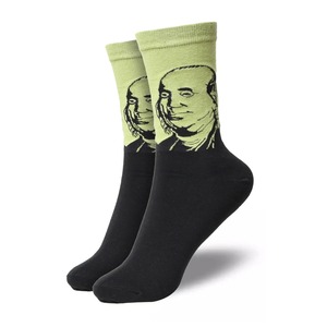 Benjamin Franklin crew socks ベンジャミン・フランクリン クルーソックス