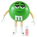 M&M's ディスペンサー フィギュア グリーン 12cm エムアンドエムズ