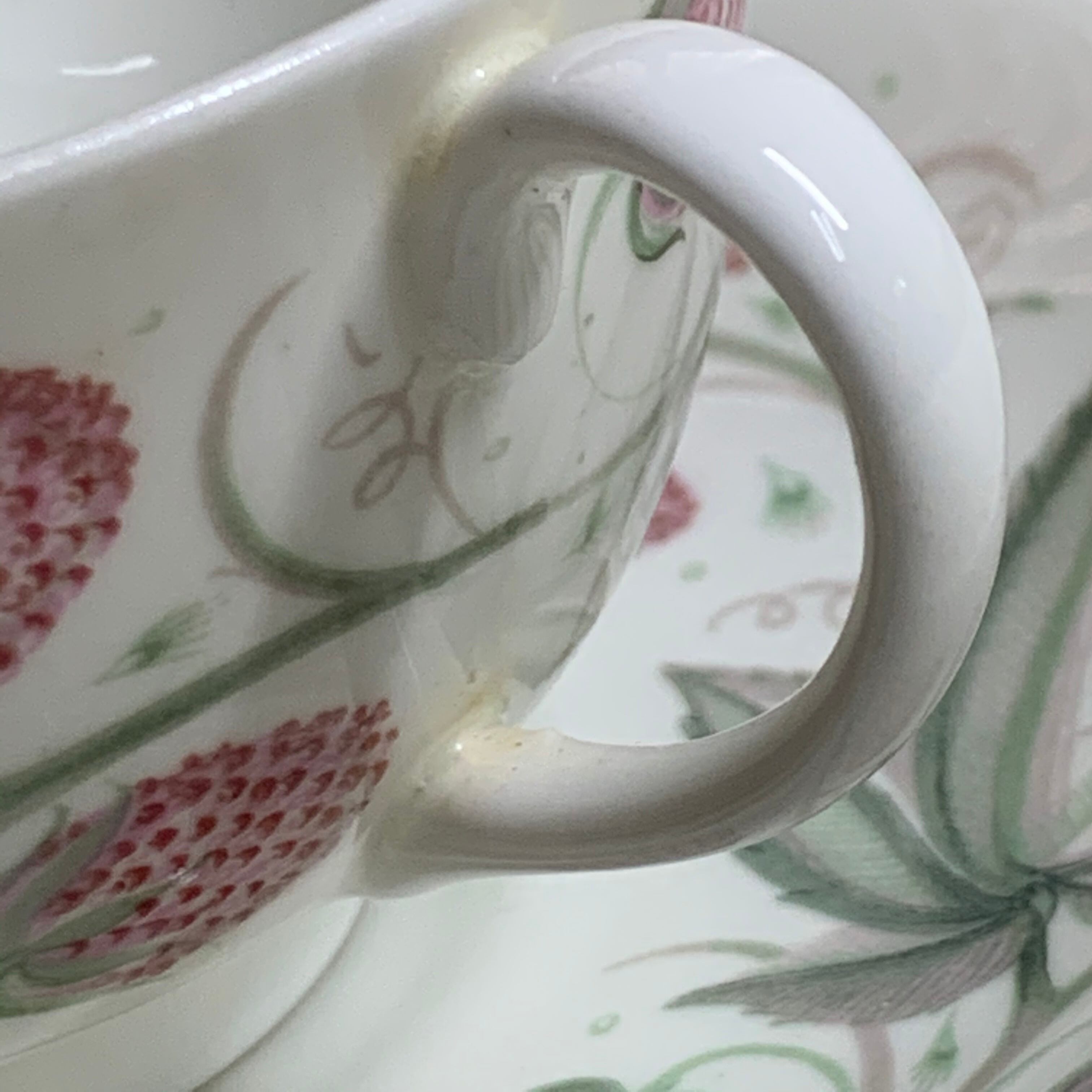 スージークーパー「ワイルドストロベリー カップ＆ソーサー」イギリス