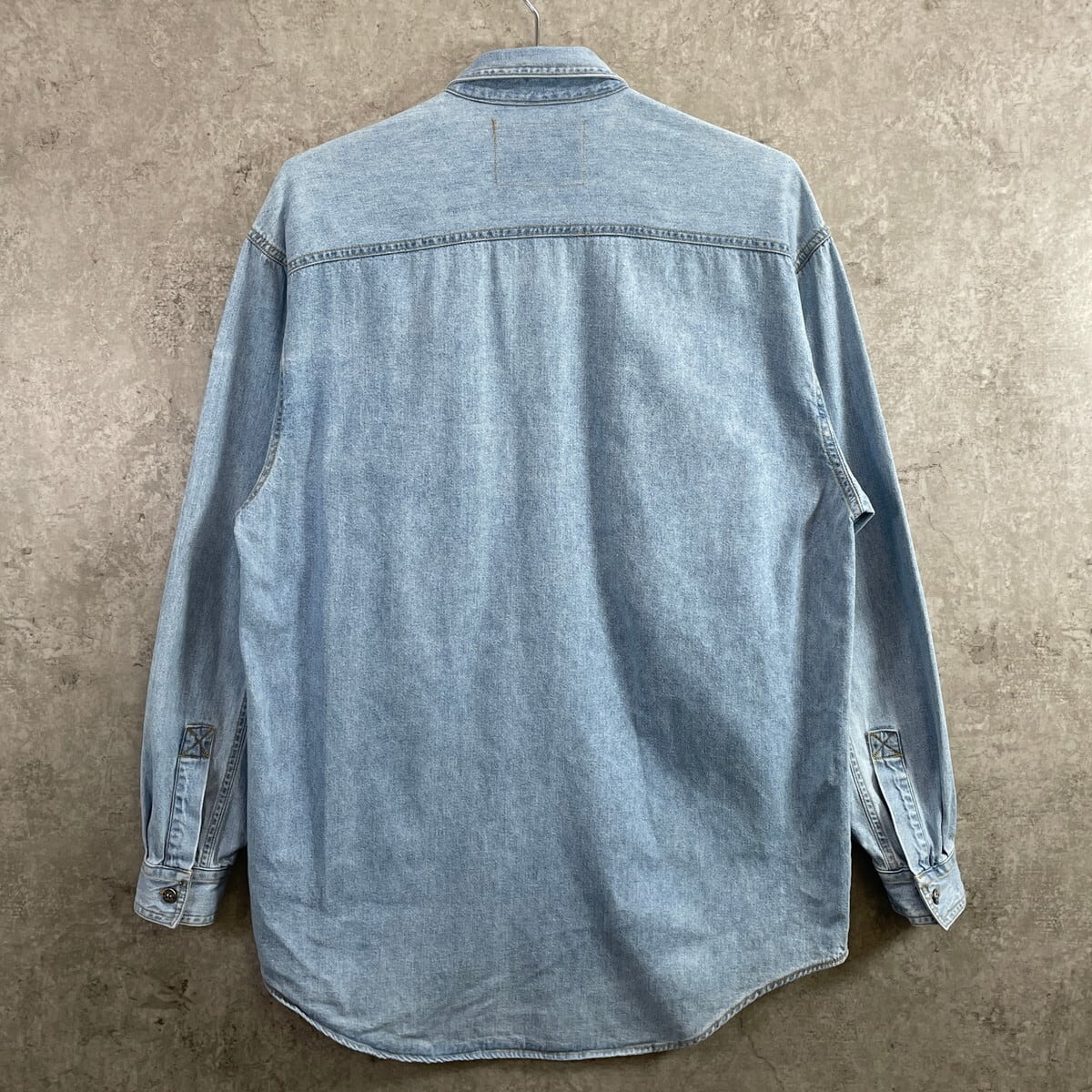 90年代 Levi's リーバイス 長袖 デニムシャツ メンズM相当 古着 90s