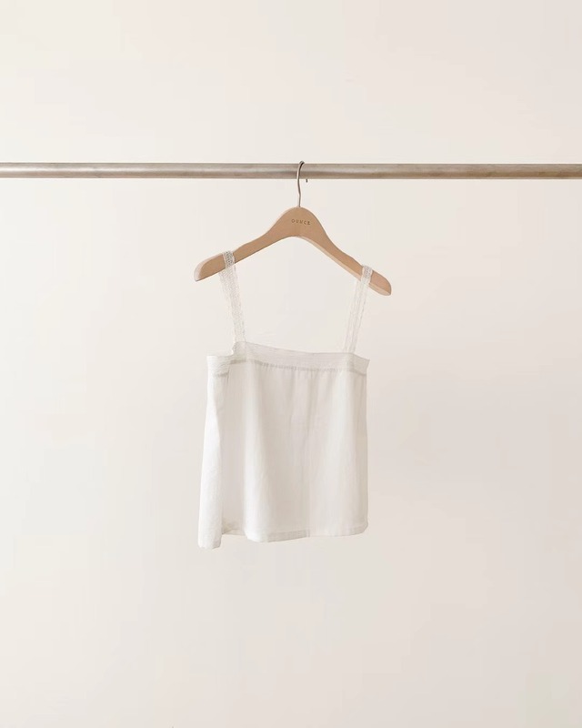 (予約) ounce / Lease sleeveless blouse