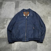 weather proof smooth blouson navy