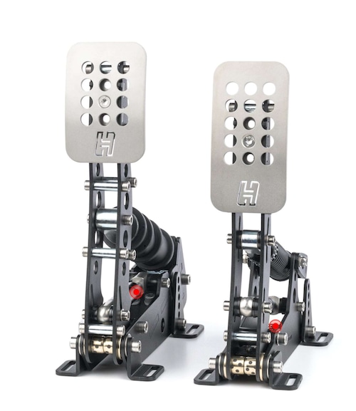 【Heusinkveld】- Sim Pedals Ultimate+ Black (2ペダル)