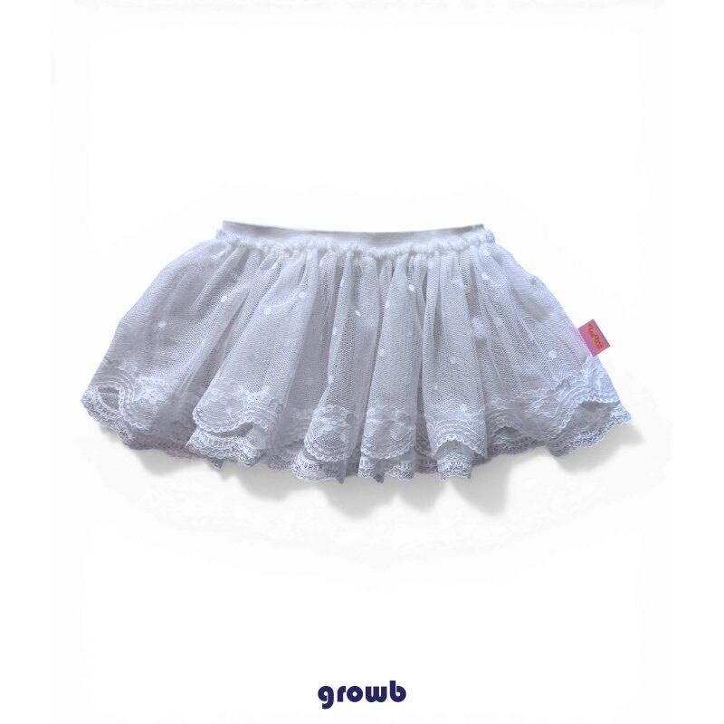 【予約】growb / レーススカート