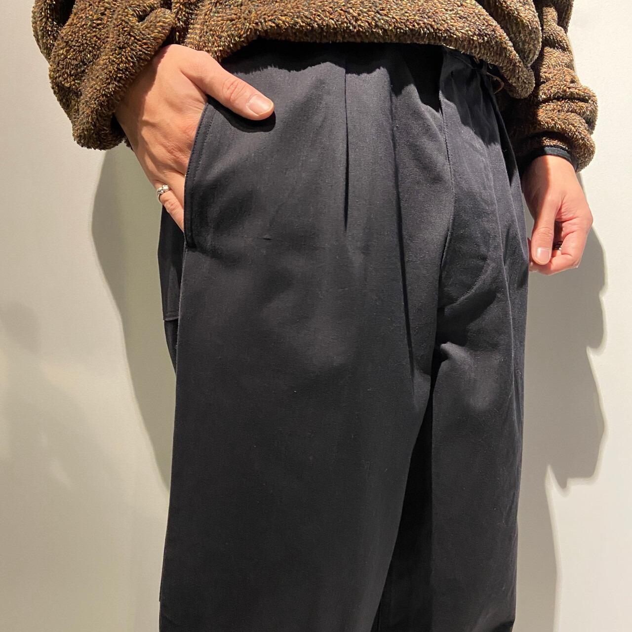 70年代 HBT フレンチワーク ユーロワークパンツ メンズW32相当 