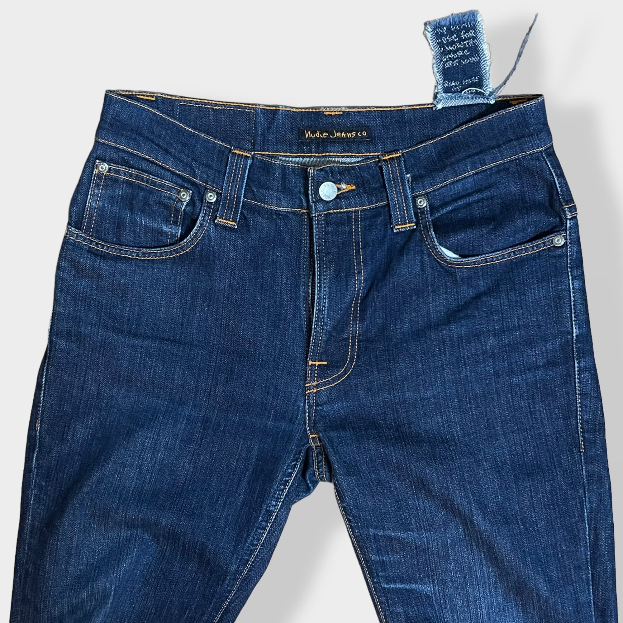 Nudie Jeans】イタリア製 デニム ジーパン ジーンズ Thin Finn W32 L32 