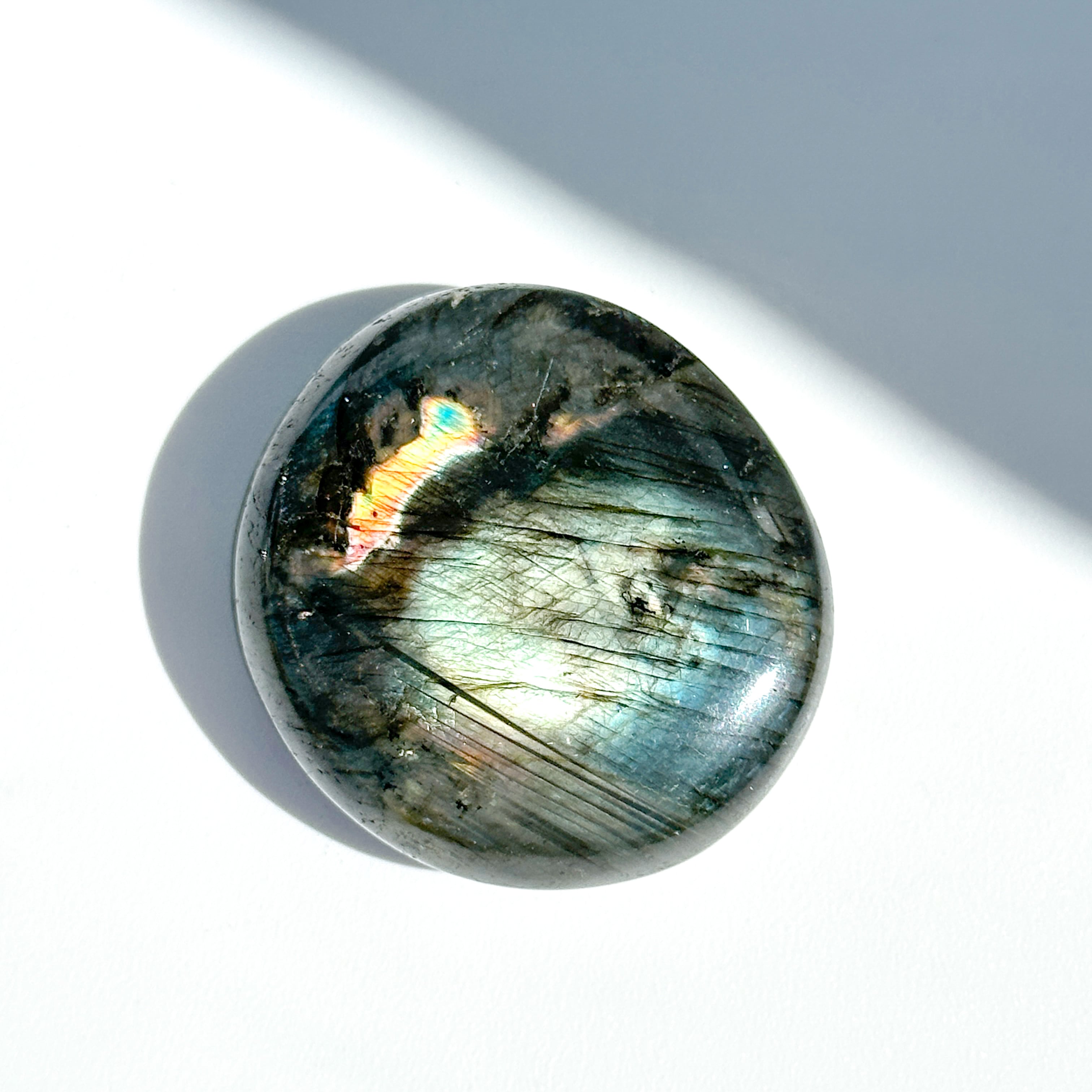 ラブラドライト パームストーン 41◇ Labradorite ◇天然石・鉱物・パワーストーン・インテリア