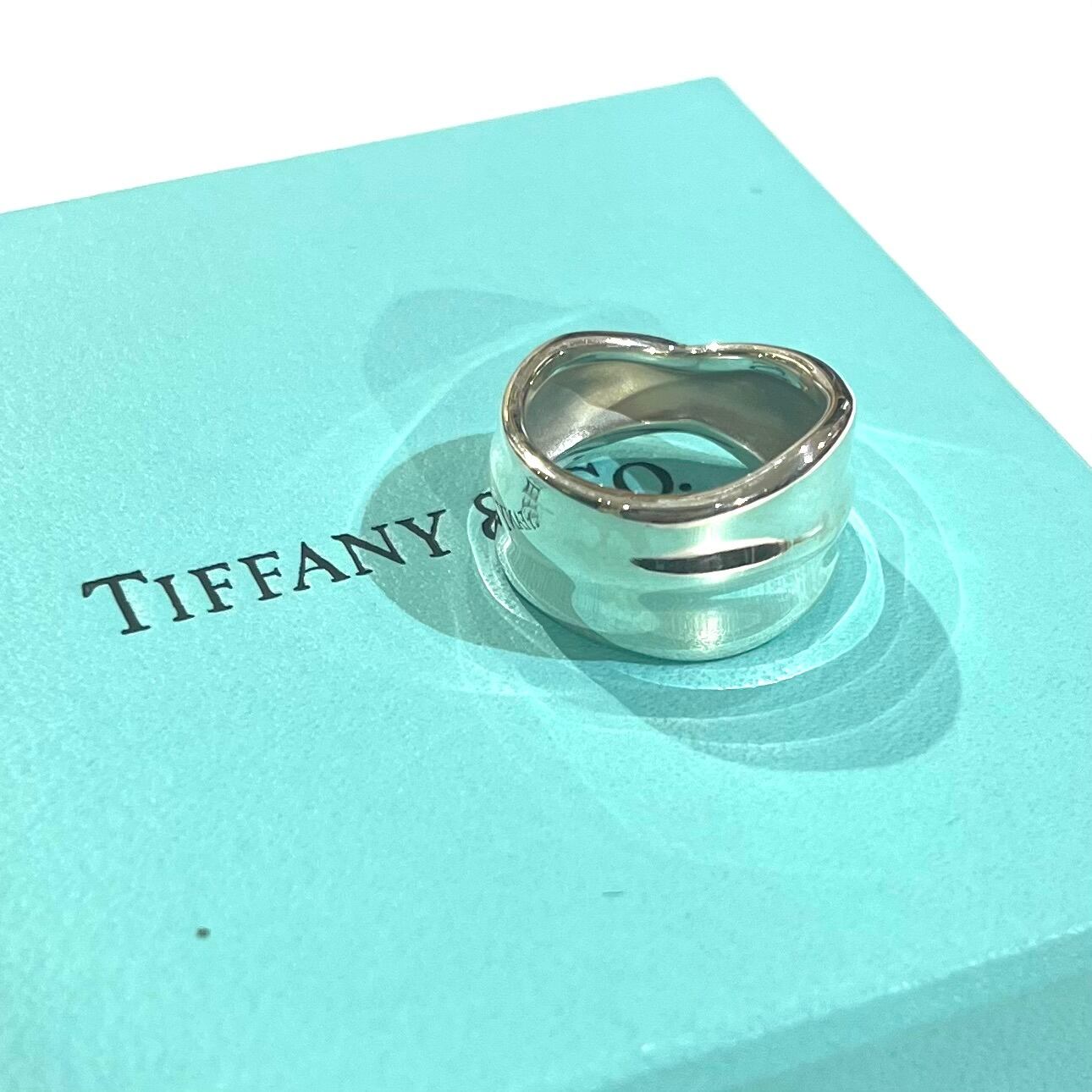 希少【TIFFANY&CO.】2187 オリーブ リーフ リング 9号自然美を宿す