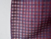 bengal fabric b48 blue red checked
