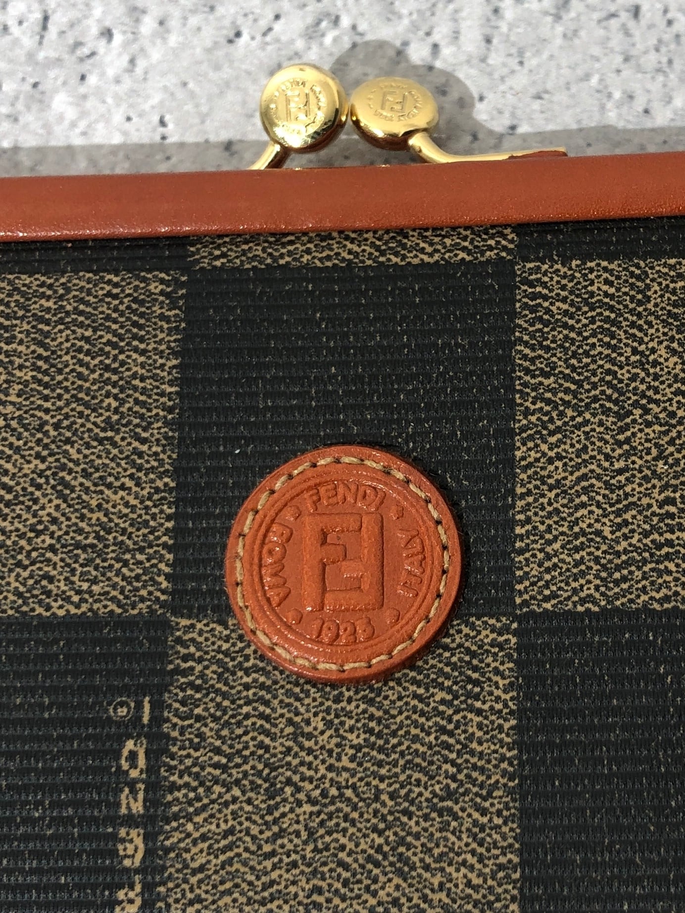 ヴィンテージ フェンディ Fendi FFロゴパターン パンツ ズッカ柄 甘派