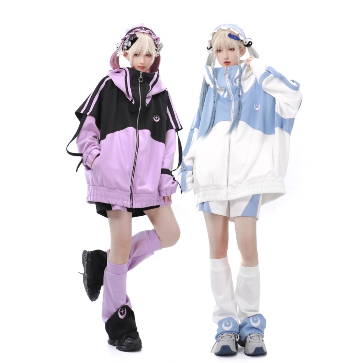 天使と悪魔 サブカル系 ファッション ハーフパンツ ジャージ 地雷服 地雷系ファッション 原宿ファッション 病み可愛い インディーズファッション  Y2K ストリートファッション | 天使と悪魔 サブカル系ファッション SEASONZ～サブカル系、地雷系、アイドル 