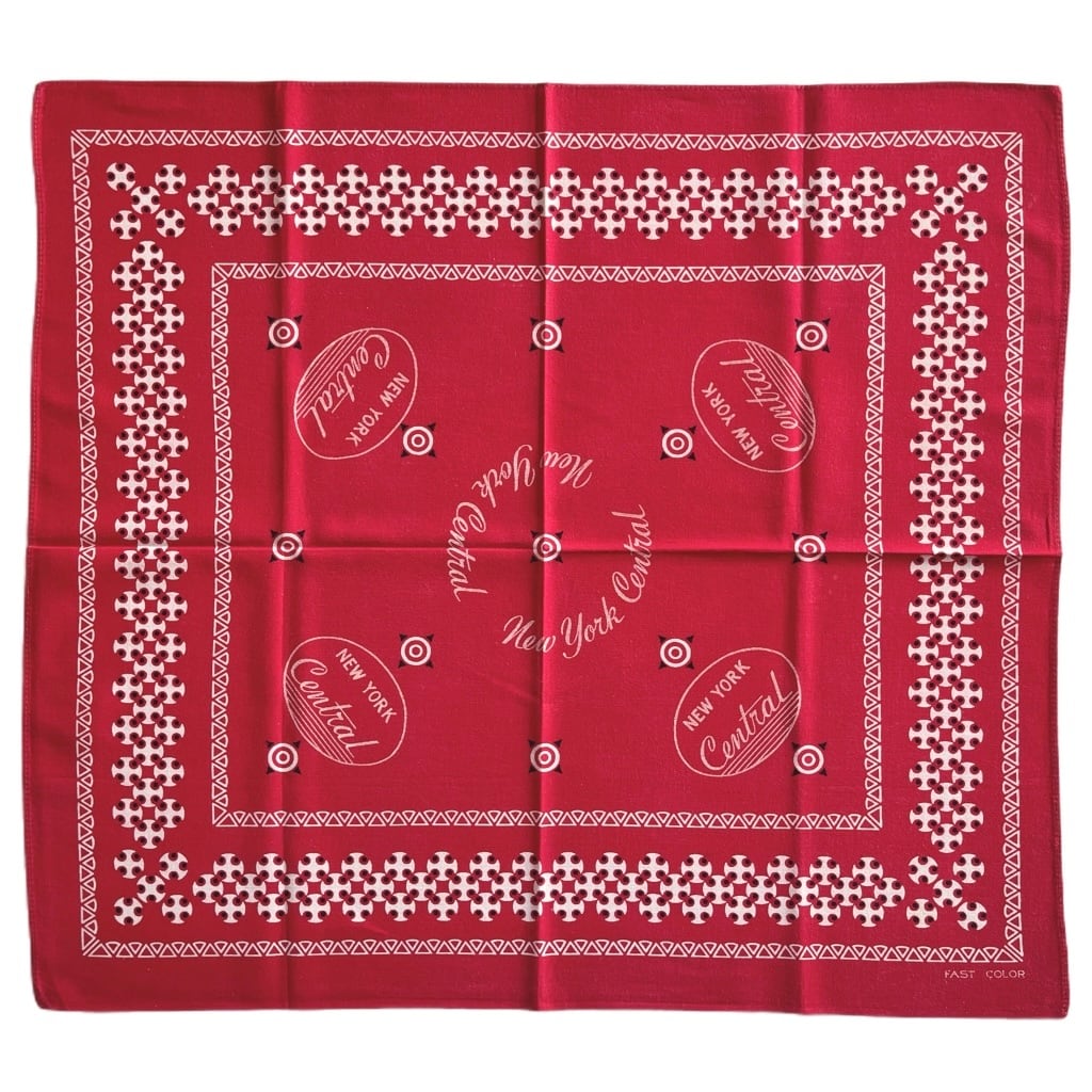 Special】40s ボビン柄 FASTCOLOR ヴィンテージ バンダナ | swallows