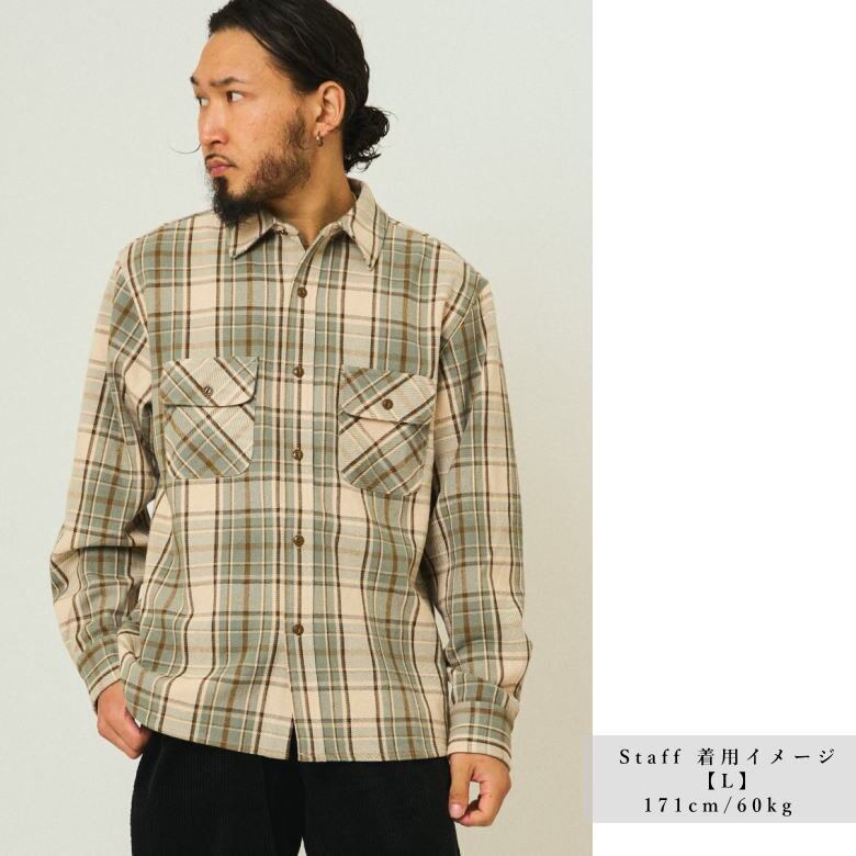 BIG MIKE ビッグマイク Heavy Flannel Shirts ヘビーフランネルシャツ
