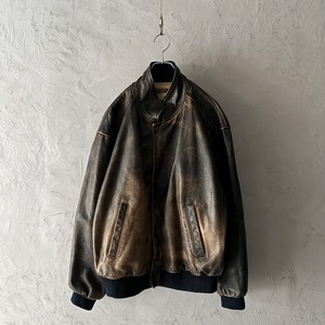 -BANANA REPUBLIC- ~90's leather bomber jacket