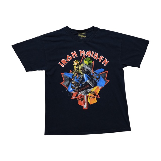 IRON MAIDEN 2010 THE FINAL FRONTIER CANADA TOUR T-SHIRT SIZE L (USED)