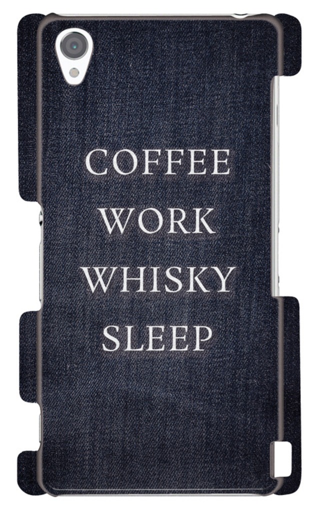 COFFEE WORK WHISKY SLEEP -Xperia Z3-