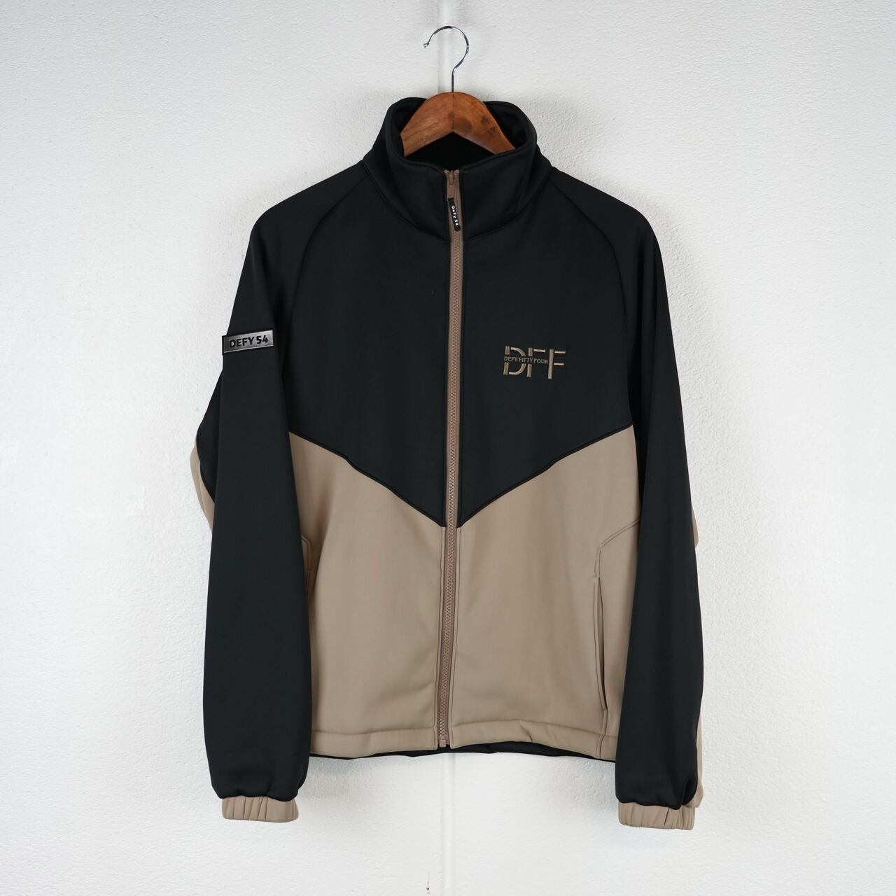 G/FORE パーカー Tシャツ メッシュ切替 フーディー 白×ブラウン✨美品⛳ G/FORE パーカー Tシャツ メッシュ切替 フーディー 白×ブラウン