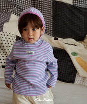 韓国子供服 / 26winter / MelonSwitch / バラクラバフードTシャツ / キッズ / 冬服 *3~11*