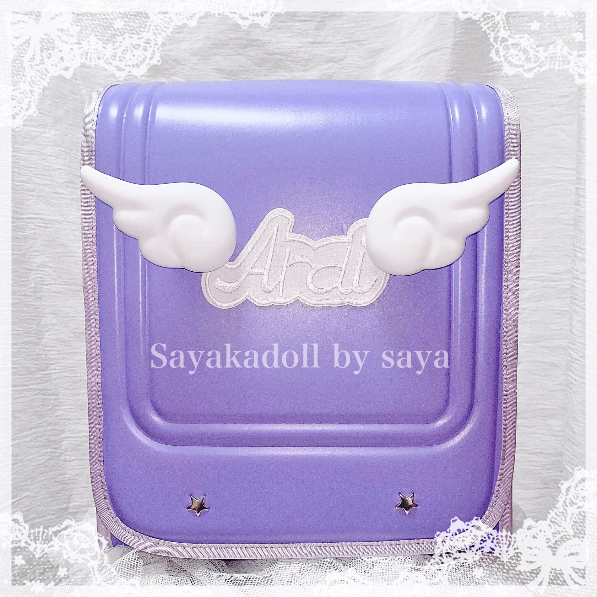♡【Mサイズ】天使界隈 天使の羽 ランドセル風サブカルリュック light