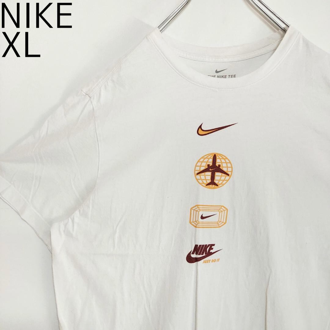 XL！ NIKE スウォッシュ ロゴ デザイン Tシャツ ナイキ ウェア