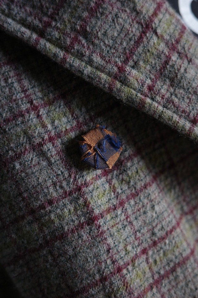 blackbird / double breasted director’s jacket (check)