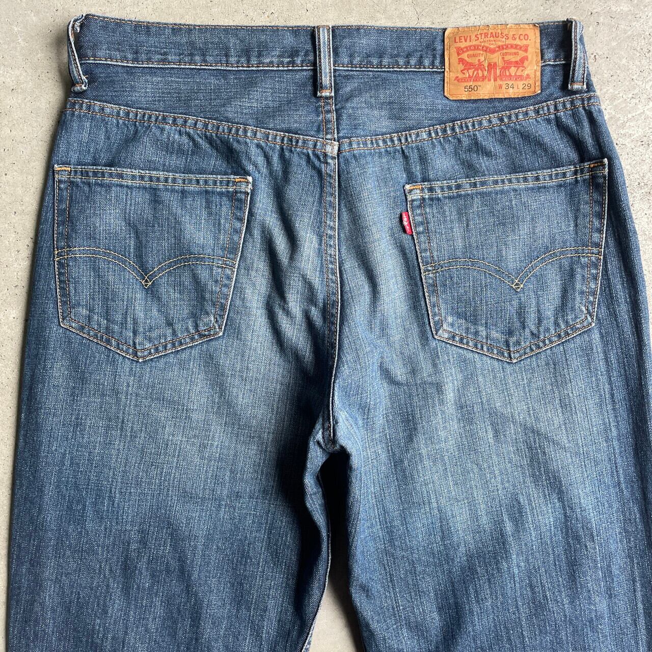 Levi's リーバイス550 バギーデニム ジーンズ テーパードパンツ w34