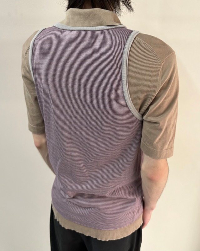 【Louis Vuitton】border tank top
