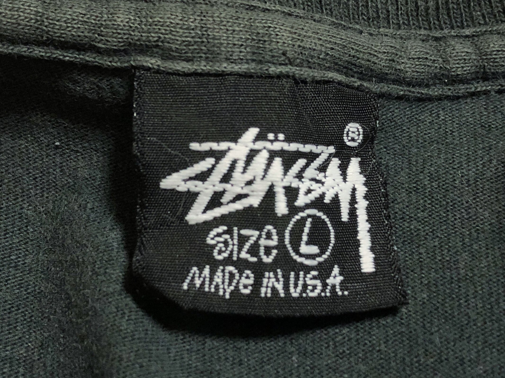 80s 紺タグ ステューシー  STUSSY   スーパースター Tシャツ