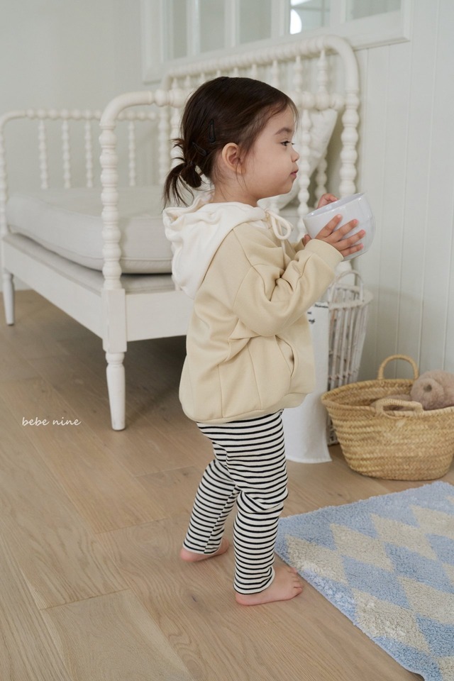 [bebenine] stripes leggings