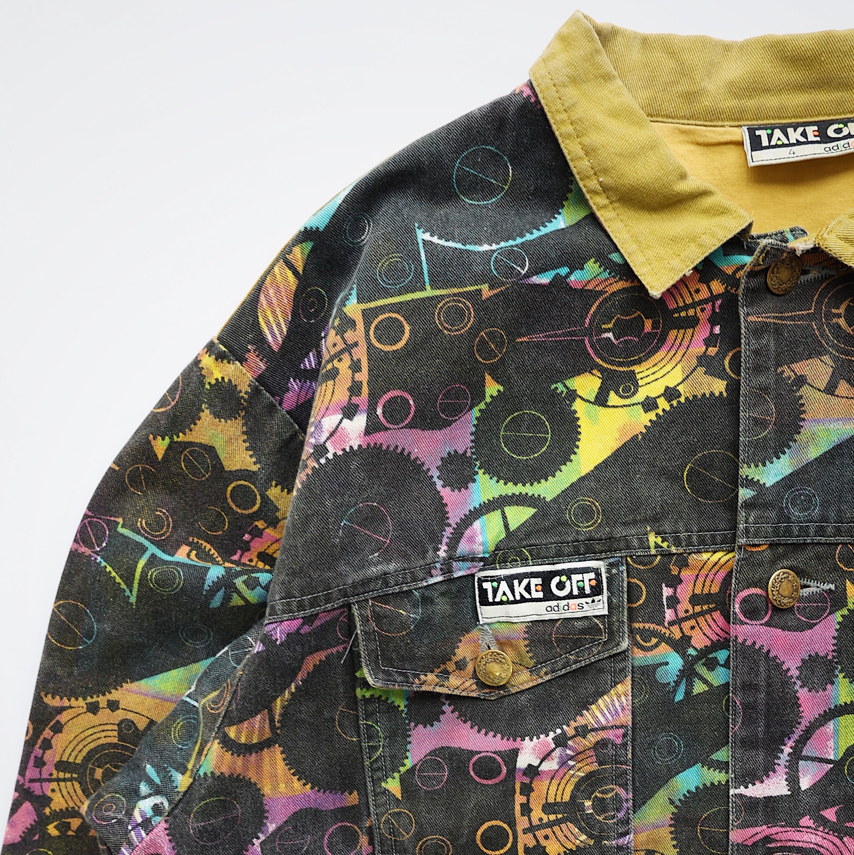 80-90S ADIDAS TAKE OFF COTTON JACKET | CLIMB SENDAI